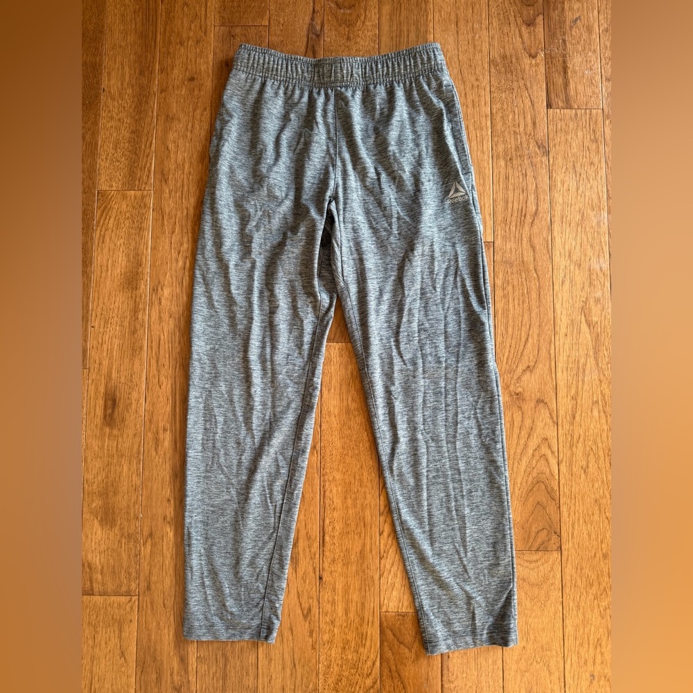Reebok Gray Kids Pants Size M (10/12)